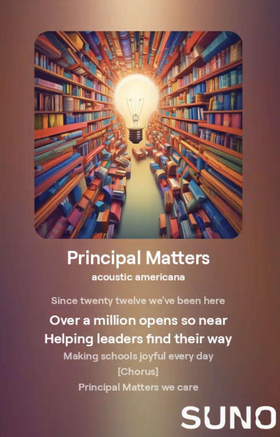 Want A School Song?  How about free & in <1 minute?